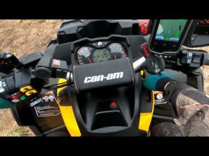 Сравнительный тест вариатора CVTech  после OEM вариатора на квадроцикле Outlander 1000 XMR