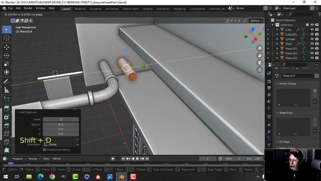 BLENDER_ CYBERPUNK STREET (PART 1) смотреть онлайн