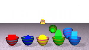 Разноцветные ЯЙЦА | Учим СЧЕТ | Учим ФИГУРЫ | Мультфильм #яйца #учимсчет #учимфигуры #мультфильм