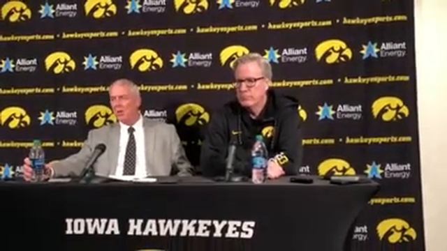 Gary Barta addresses Fran McCaffery’s suspension смотреть онлайн