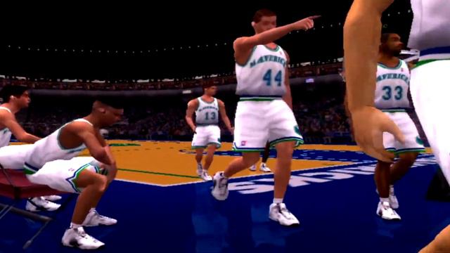 NBA Live 2001 Gameplay Dallas Mavericks vs Los Angeles Lakers смотреть онлайн