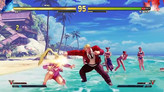 SFV - Ed vs Mika смотреть онлайн