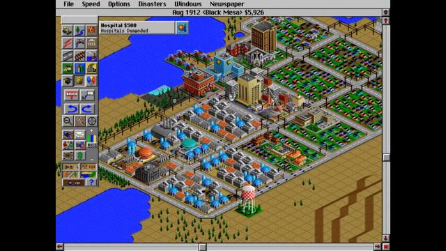 SimCity 2000: Black Mesa City смотреть онлайн
