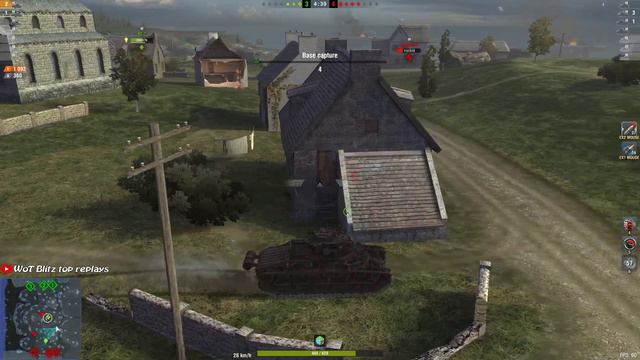 Matilda • 6 frags • 2.4k dmg • WoT Blitz смотреть онлайн