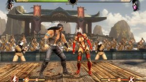 Mortal Kombat 9 - All Fatalities & X-Rays on Mileena Red White Costume 4K Ultra HD Gameplay Mods