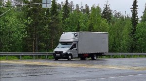 С дочками в рейсе. Едем с Юга. Дальнобой на газели