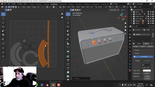 BLENDER CHALLENGE_ MUSICAL INSTRUMENT (AMPLIFIER PART 2) смотреть онлайн