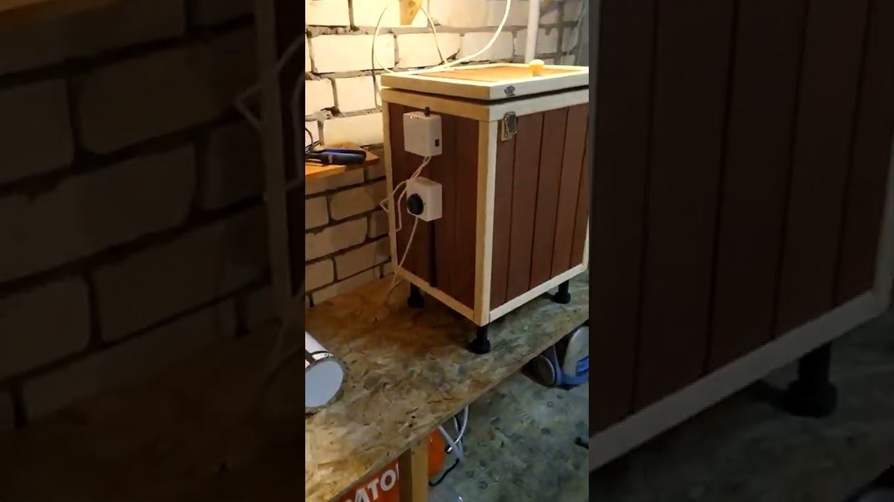 Тэн и термостат, для копчения ХОЛОДНЫМ способом зимой! Электростатическая коптильня. смотреть онлайн