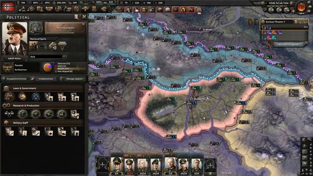 HOI4 NO STEP BACK, Germany WC P1 Democracy Destroyed in 4 Years! смотреть онлайн