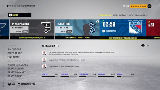 CALCULATED MOVES (2024 Offseason) | NHL 22 | Seattle Kraken Franchise Mode #13 смотреть онлайн