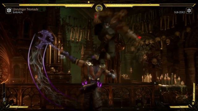 Mortal Kombat 11 Baraka Gameplay German Klassic Tower Story смотреть онлайн