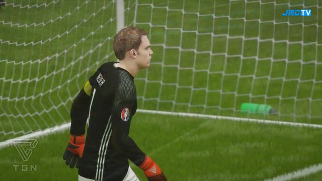 Germany vs. Poland | Round of 16 | UEFA Euro 2016 Simulation | FIFA 16