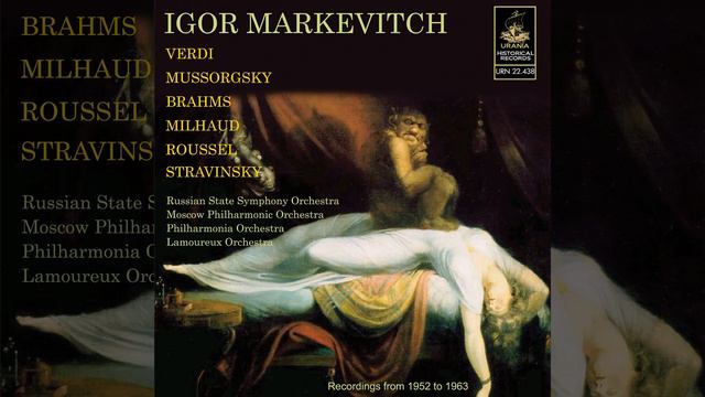 6 Lieder: I. Crandle Song (Transcription For Voice And Orchestra By Markevitch)