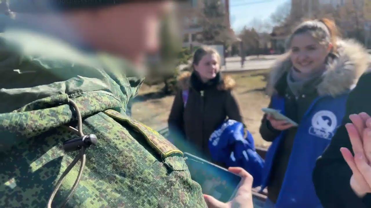 Волонтёры Победы поздравили добровольца из ДНР, ушедшего на фронт, с Днём рождения смотреть онлайн