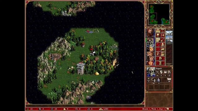 HoMM3 - Tutorial - Expert - RoE - For King and Country #20 смотреть онлайн