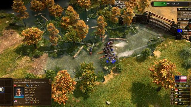 Age of Empires III Definitive Edition: The Battle of Morristown смотреть онлайн