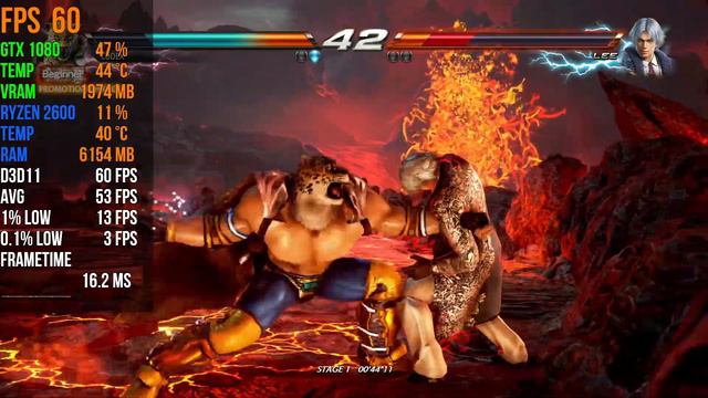 Tekken 7 | GTX 1080 + RYZEN 2600 | ULTRA SETTINGS | 2022 смотреть онлайн