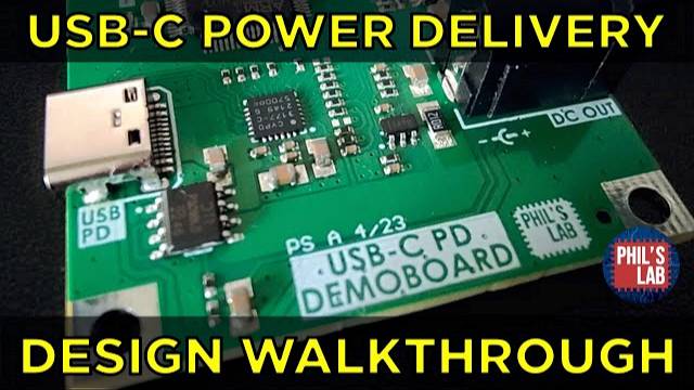 USB-C Power Delivery Hardware Design - Phil's Lab #104 смотреть онлайн