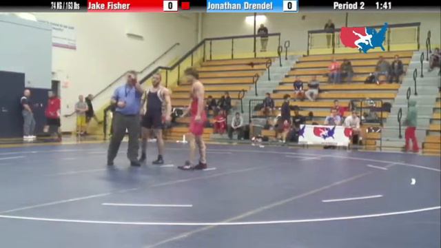 GR 74 KG - QF - Jake Fisher (MN Storm) vs. Jonathan Drendel (USOEC) смотреть онлайн