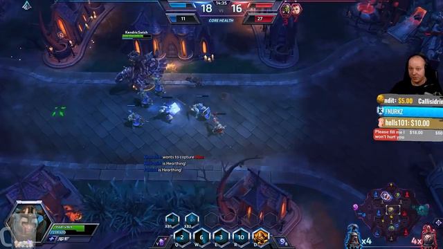 INTENSE Johanna Gameplay - Heroes of the Storm (Master/GM Hero League) смотреть онлайн