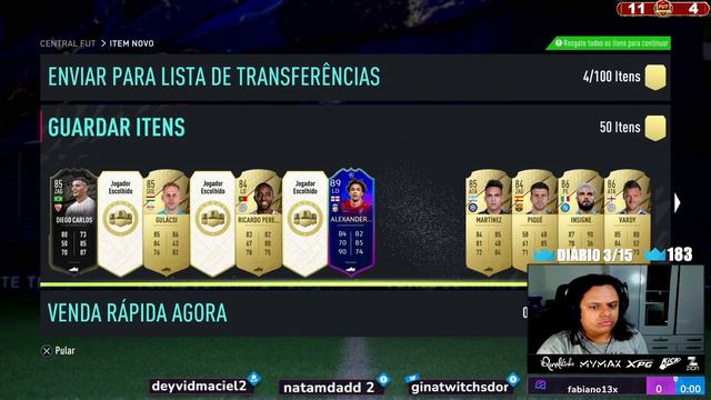 FIFA 22 l EU ABRI 100x PP 82+ NO EVENTO FUTTIES E TRIPLIQUEI AS COINS ll DantheBNN ll смотреть онлайн