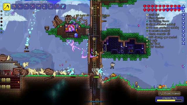 Let's Play Terraria Expert Mode - #29 - Piraterij смотреть онлайн