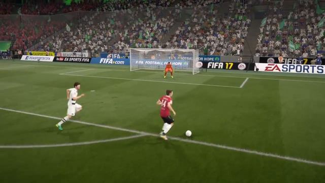 FIFA 17_(Max Meyer) Rabona Goal смотреть онлайн