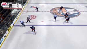 NHL 2005 Gameplay New York Islanders vs St Louis Blues