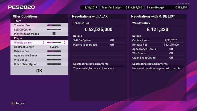 PES 2020 - MASTER LEAGUE (ไทย) - เสือเตี้ยคุมทีม - EP.1 смотреть онлайн