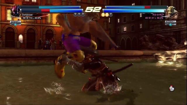 TTT 2: Yoshimitsu & Roger Jr. Online Match 3 смотреть онлайн