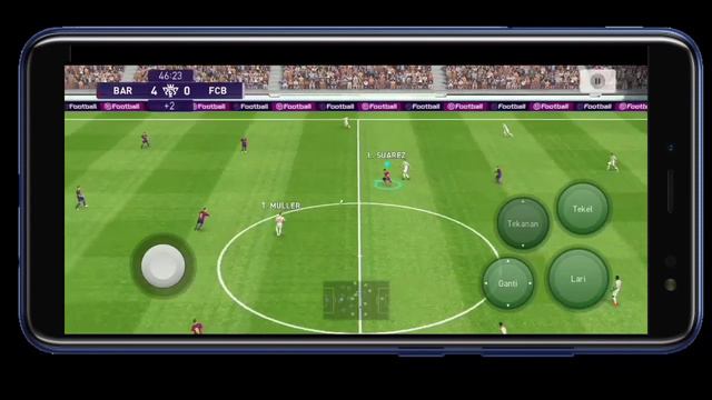GamePlay PES 2021 mobile Barca vs Bayern Android смотреть онлайн