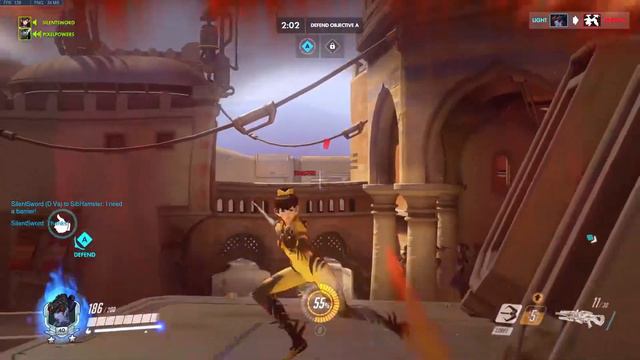 Widow Tearing Up Anubis [Overwatch - QP] смотреть онлайн
