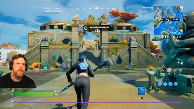 raid an artifact from stealthy stronghold and coral castle fortnite смотреть онлайн