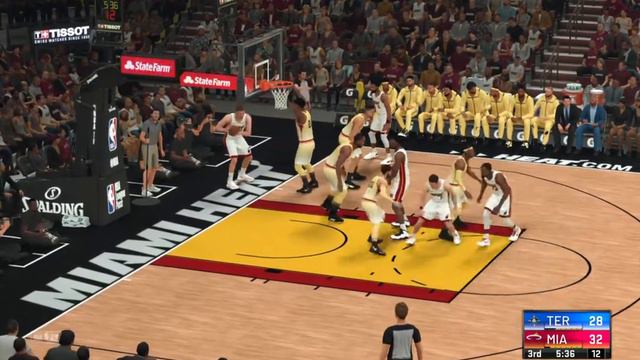 NBA 2K21 - Miami Heat vs Terence Bay Fishermen (My Custom Team) смотреть онлайн