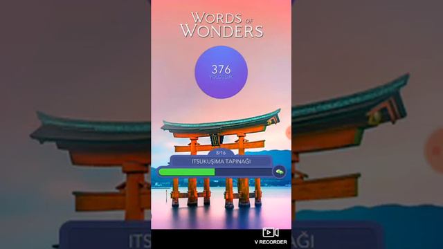 words of wonders wow Japonya ITSUKUŞİMA TAPINAĞI cevapları (368-384) смотреть онлайн