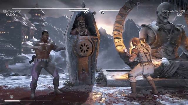 Mortal Kombat X Kano vs Jax смотреть онлайн