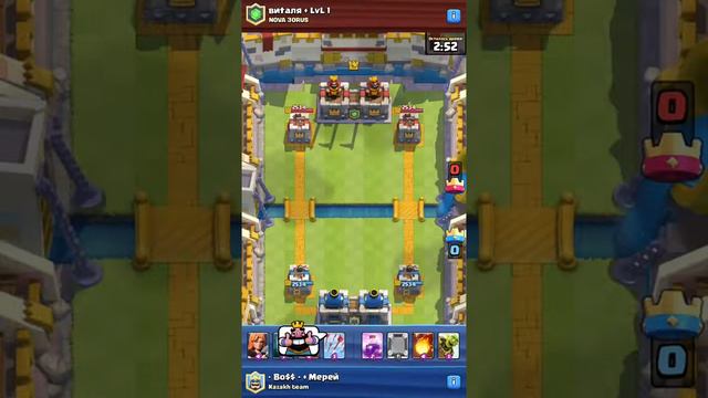 Clash Royale:ничья в клановом бою 3:3!!просто эпически бой) смотреть онлайн
