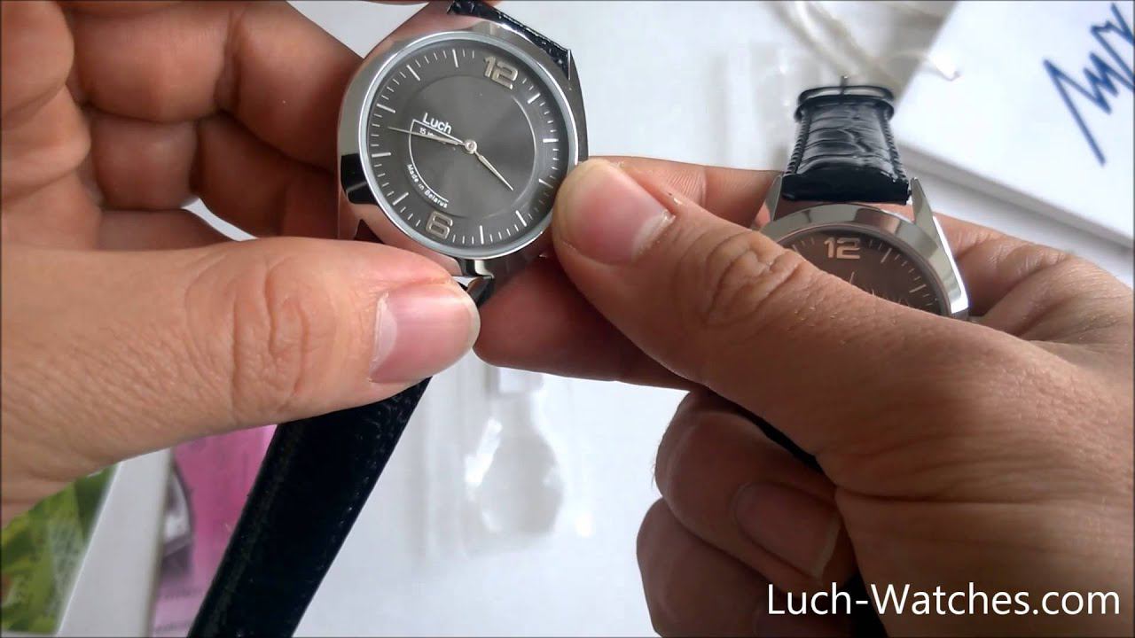 Обзор мужских часов Луч 35341256 смотреть онлайн