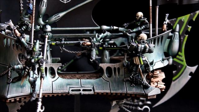 Painted Dark Eldar Raider Warhammer 40K Paint Job Showcase | HD Images and Video смотреть онлайн