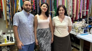 Интервью с владельцами ателье "Бархат" Александром Трушляковым и Галиной Василевской