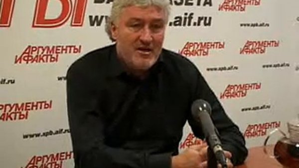 Милош Ржига в гостях у spb.aif.ru