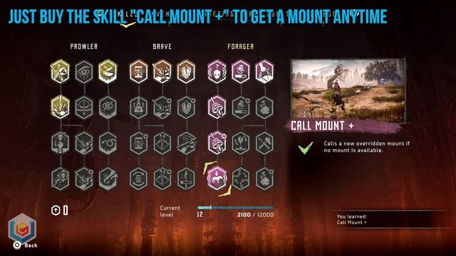 Horizon Zero Dawn - How to Get Permanent Mount (Call a New Overriden Mount Anytime) смотреть онлайн