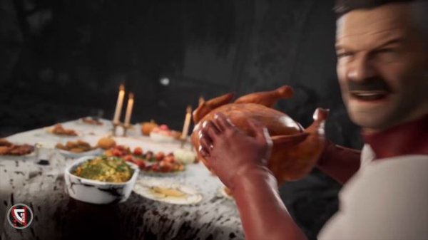 MK 1 Thanksgiving Fatality on All Girls | PS5