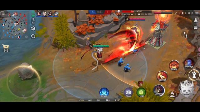 Onmyoji Arena new shikigami [Suzuka Gozen] fast gameplay смотреть онлайн