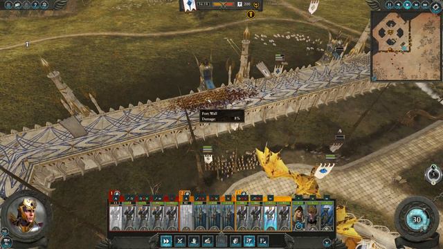 POWER OF DRAGON FIRE! Total War: Warhammer 2 - High Elves Campaign - Tyrion #26 смотреть онлайн