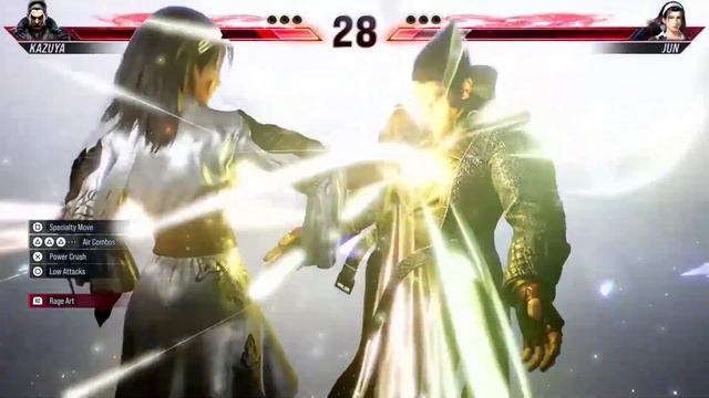 Tekken 8 Jun Kazama Rage Art смотреть онлайн