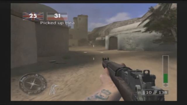 Call of Duty Finest Hour PS2 online 16/03/14, Cristian Event pmaster gameplay. смотреть онлайн