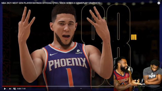 Cash and I React to NBA 2K21 UPDATED Player Ratings смотреть онлайн