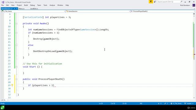 33. Game Session Controller смотреть онлайн