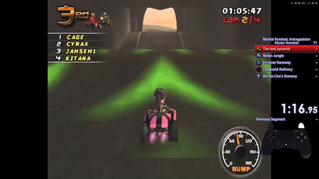 SPEEDRUN de MORTAL KOMBAT ARMAGEDDON (2:31:590 - WR) Lost Pyramid% смотреть онлайн